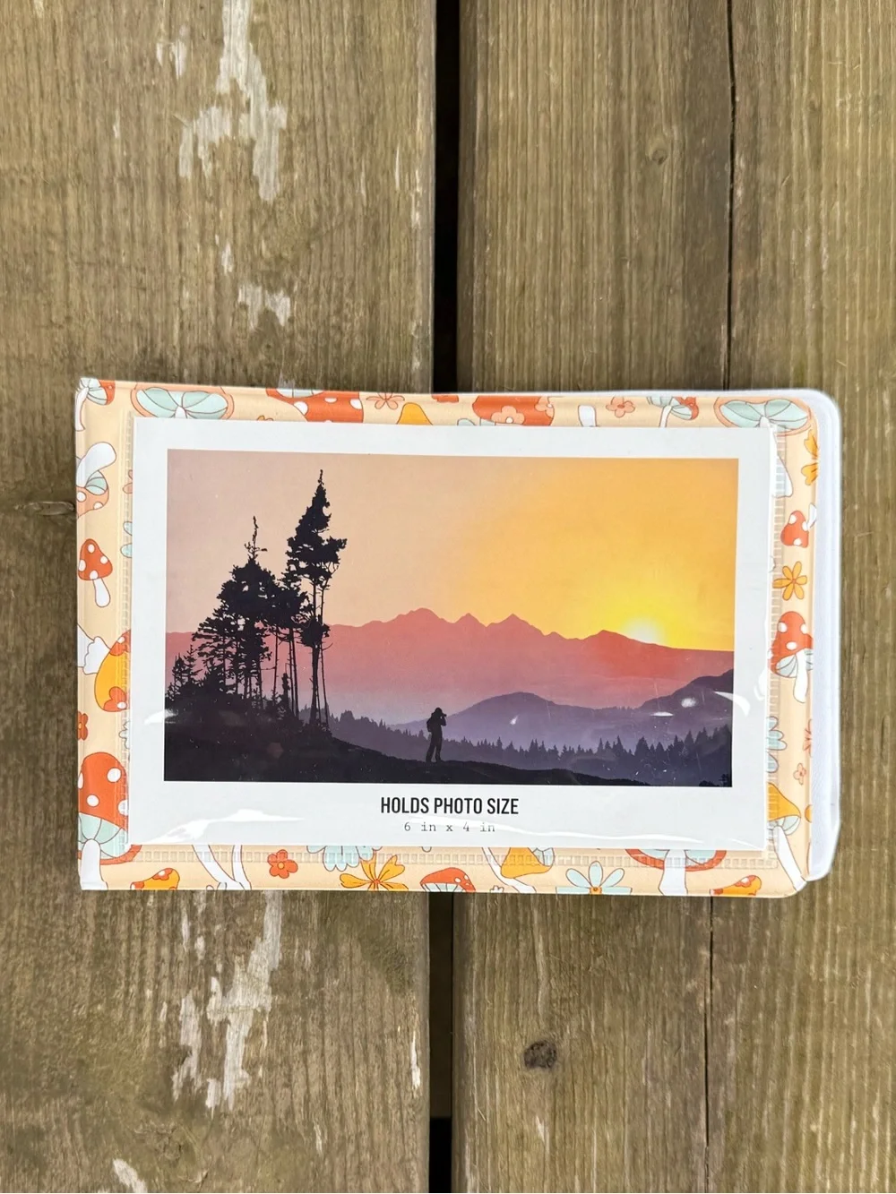 Kensie Colorful Mushroom 4 Inch by 6 Inch Photo Album - Picture 15 of 15